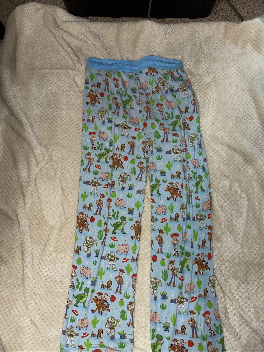 Little Sleepies Light Blue Toy Story Character Pajama Pants - Picture 3 of 4